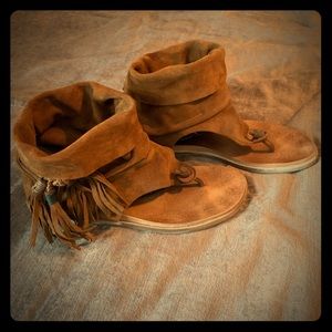 Free People tribal sandals